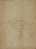 Studio di figura by Lorenzo Viani, pencil on paper, offered Jul 2015