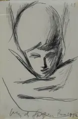 Volto by Pericle Fazzini, offered Jul 2015