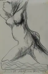 Nudo by Pericle Fazzini, 1932, offered Jul 2015