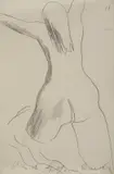 Pericle Fazzini, Nudo di spalle
