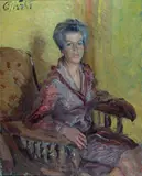 Ritratto signora by Paulo Ghiglia, offered Jul 2015