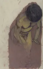 Nudo maschile by Lorenzo Tornabuoni, 1970, offered Jul 2015