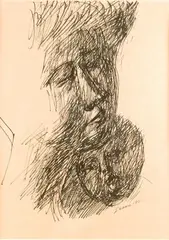 Volti, 1952 by Emilio Greco, offered Jul 2015