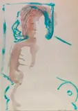 Ugo Attardi, Nudo di donna