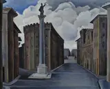 Giovanni Colacicchi, Piazza Santa Trinita