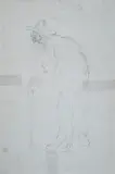 Vecchio by Lorenzo Viani, pencil on paper, offered Jul 2015