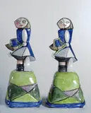 Agnese Parronchi, 1954 Omaggio a Picasso, 2014, Coppia di sculture firmate