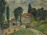 Édouard Dougy, Paesaggio, 1937