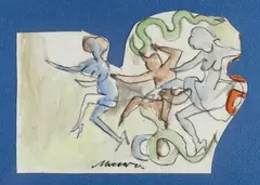 Danza con serpenti by Mino Maccari, offered Jul 2015