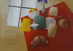 Brioche by Emilio Tadini, offered Jul 2015