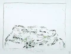 Zoran Mušič, Senza titolo, 1968