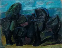 Pietro Cascella, Alberi, 1946