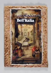 Gualtiero Marchesi, Ristoranti di Bell'Italia, 1989, Sul verso: dedica con firma: 'Gualtiero Marchesi per Antonio Piccinardi