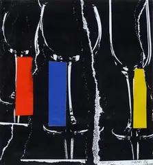 Bicchieri by Gianfranco Pardi, 1986, offered Jul 2015