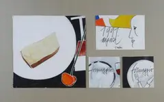 Formaggio by Emilio Tadini, 1991, offered Jul 2015