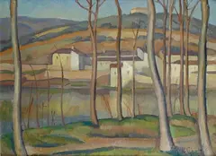 Paese sull'Arno by Raffaele De Grada, 1927, offered Jul 2015