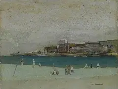 Castiglione della Pescaia by Marcello Boccacci, 1930, offered Jul 2015