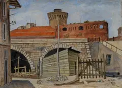 Fortezza vecchia by Giovanni Zannacchini, 1937, offered Jul 2015