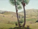 Memo Vagaggini, Paesaggio del Casentino