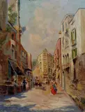 Carlo Brancaccio, Napoli vecchia