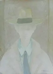 Uomo con cappello by Marcello Boccacci, offered Jul 2015