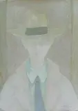 Marcello Boccacci, Uomo con cappello