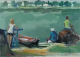 Silvio Polloni, Pescatori sul fiume