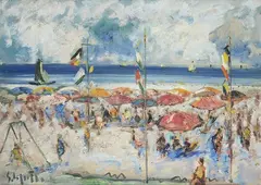 La spiaggia by Emanuele Cappello, offered Jul 2015
