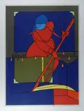 Valerio Adami, Elegie, screenprint