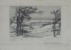 Felix Hollenberg, Paesaggio, 1909