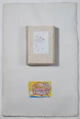 Purezza by Nicola De Maria, 1999, Certificato di autenticità e provenienza Galleria Lelong, offered May 2015