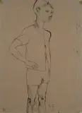 Giuliano Vangi, Ragazzo in piedi