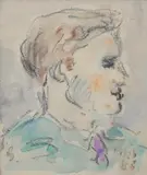 Profilo by Filippo de Pisis, 1945, offered May 2015