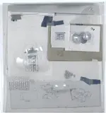 Loris Cecchini, The monologue drawings (Progetto per Palazzo Bicherasio, Torino), 2004, autentica dell'autore on foto.