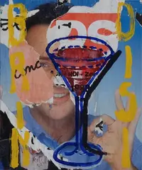 Brindisi by Rotella, 1989, offered May 2015
