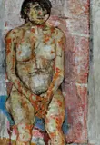 Fausto Pirandello, Nudo seduto