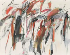 Peter Brüning, Ohne Titel, 1962, Öl auf Leinwand