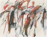 Peter Brüning, Ohne Titel, 1962, Öl auf Leinwand