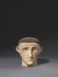 Gerhard Marcks, Männlicher Kopf mit dunklem Haar