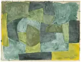 Serge Poliakoff, Composition abstraite, 1959, Gouache auf Ingres-Bütten