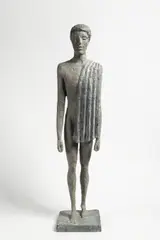 Olbram Zoubek, Achilles with Drapery, 1985, patinated tin and lead