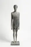 Olbram Zoubek, Achilles with Drapery, 1985, patinated tin and lead