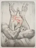 Oldřich Kulhánek, More and More!, 1997, lithography, paper