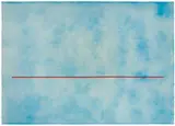 DeWain Valentine, Skyline (Blue with Thin Red Line)