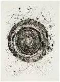 Untitled by Sam Francis, 1975, 1-color lithograph on paper, sold May 2015