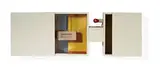 Robert Rauschenberg, Publicon-Station V (from Publicons Series), 1978, Sculpture composed of wood with 1/8 in. aluminum coated with nitrocellulose lacquer, collaged silk and cotton fabrics, brick, baked epoxy enamel over polished aluminum, Plexiglas, and a light bulb