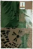 Robert Rauschenberg, Statue of Liberty (from New York, New York Series), 1983, Color screenprint with collage on Japon paper