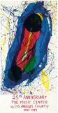 Sam Francis, Untitled, 1988, 11-color screenprint on PTI Supra paper