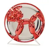 Jeff Koons, Balloon Dog (Red), 1995, Cast porcelain with red reflective finish