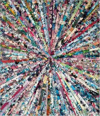 Al Souza, Bang Bang Bang Bang, 2001, Puzzle pieces glued to panel